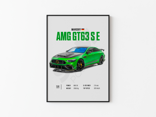 Mansory GT63 S E Poster