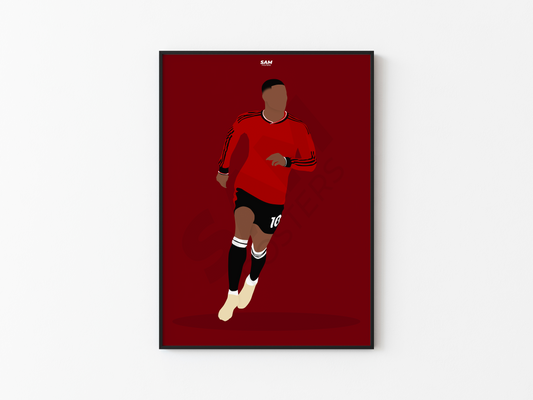 Marcus Rashford Manchester United Poster