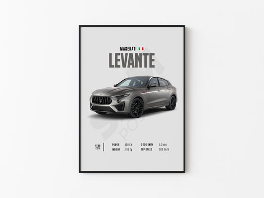 Maserati Levante Poster