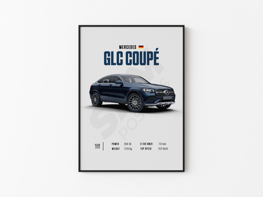 Mercedes GLC Coupé Poster