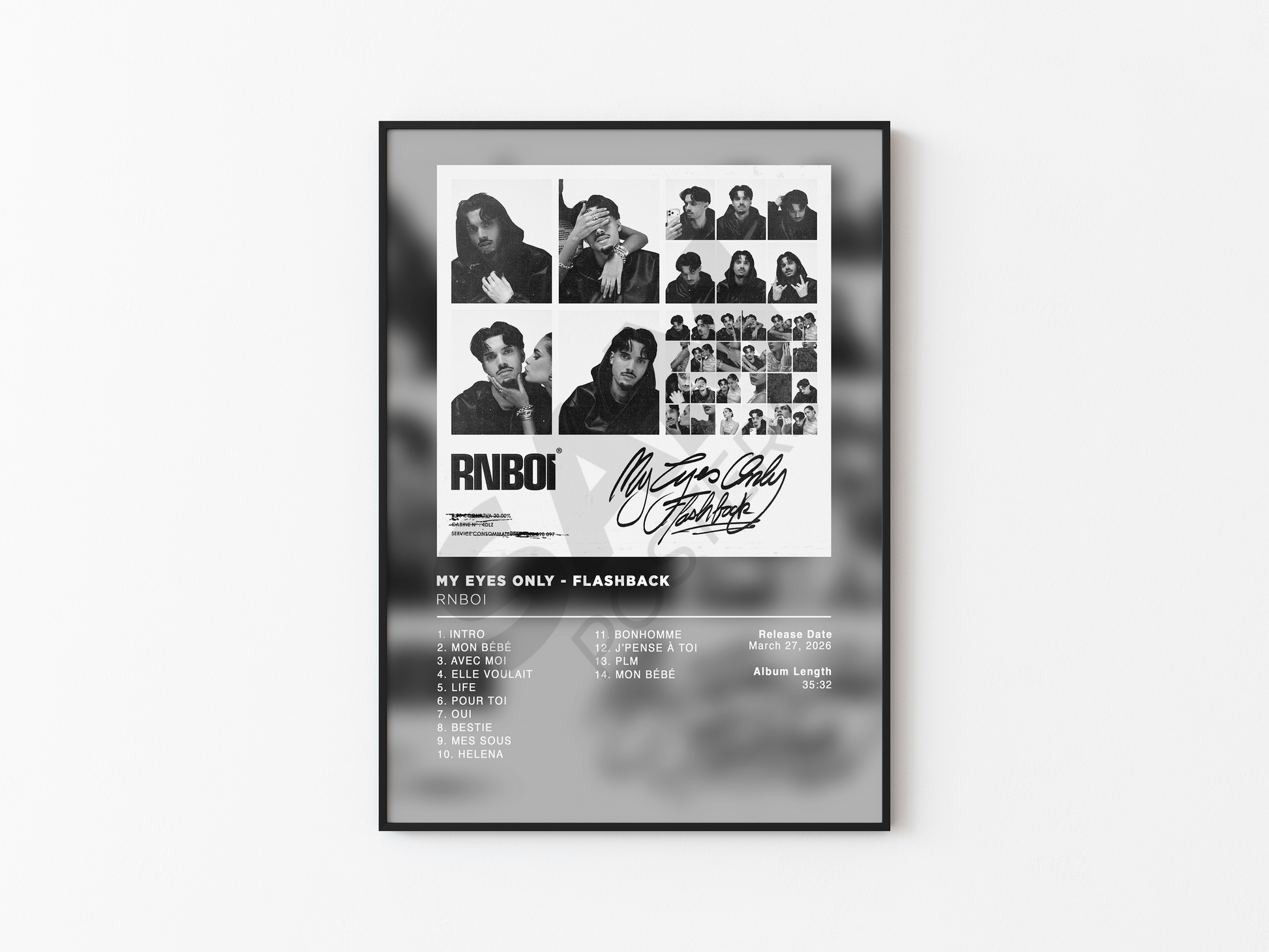 My eyes only - Flashback Rnboi Poster
