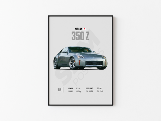 Nissan 350Z Poster