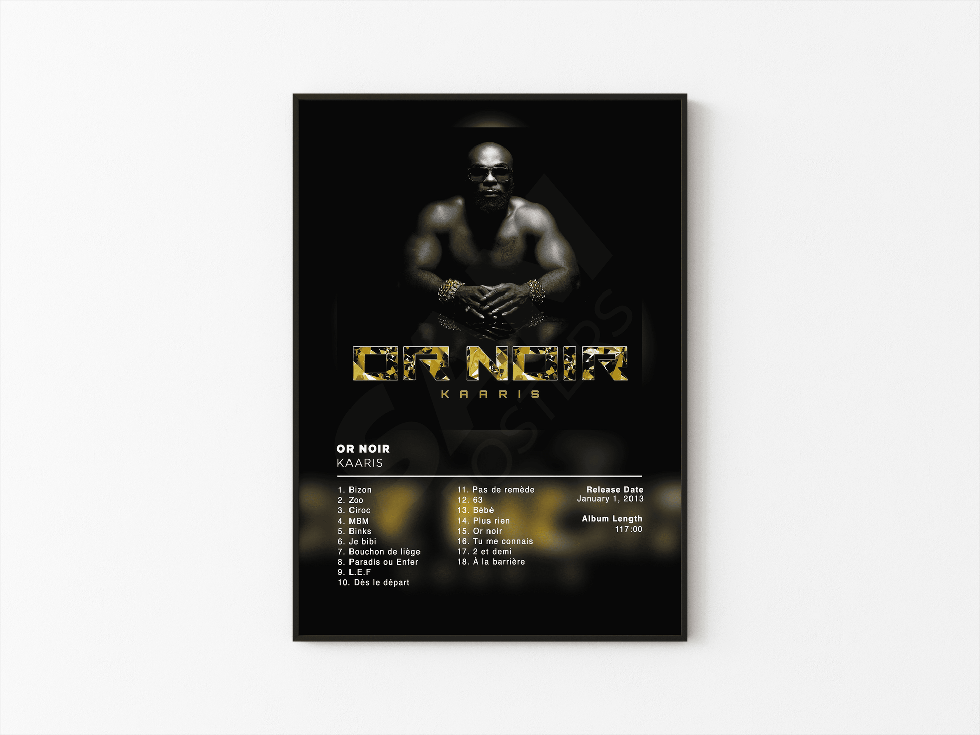 Or Noir Kaaris Poster