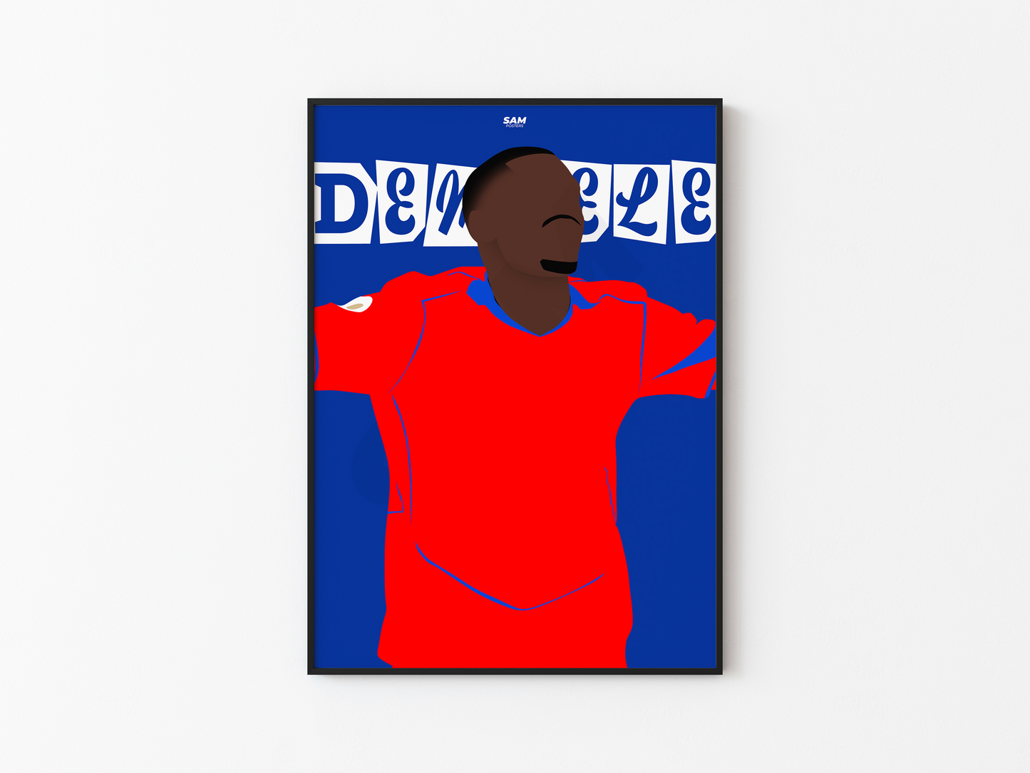 Ousmane Dembele PSG Poster