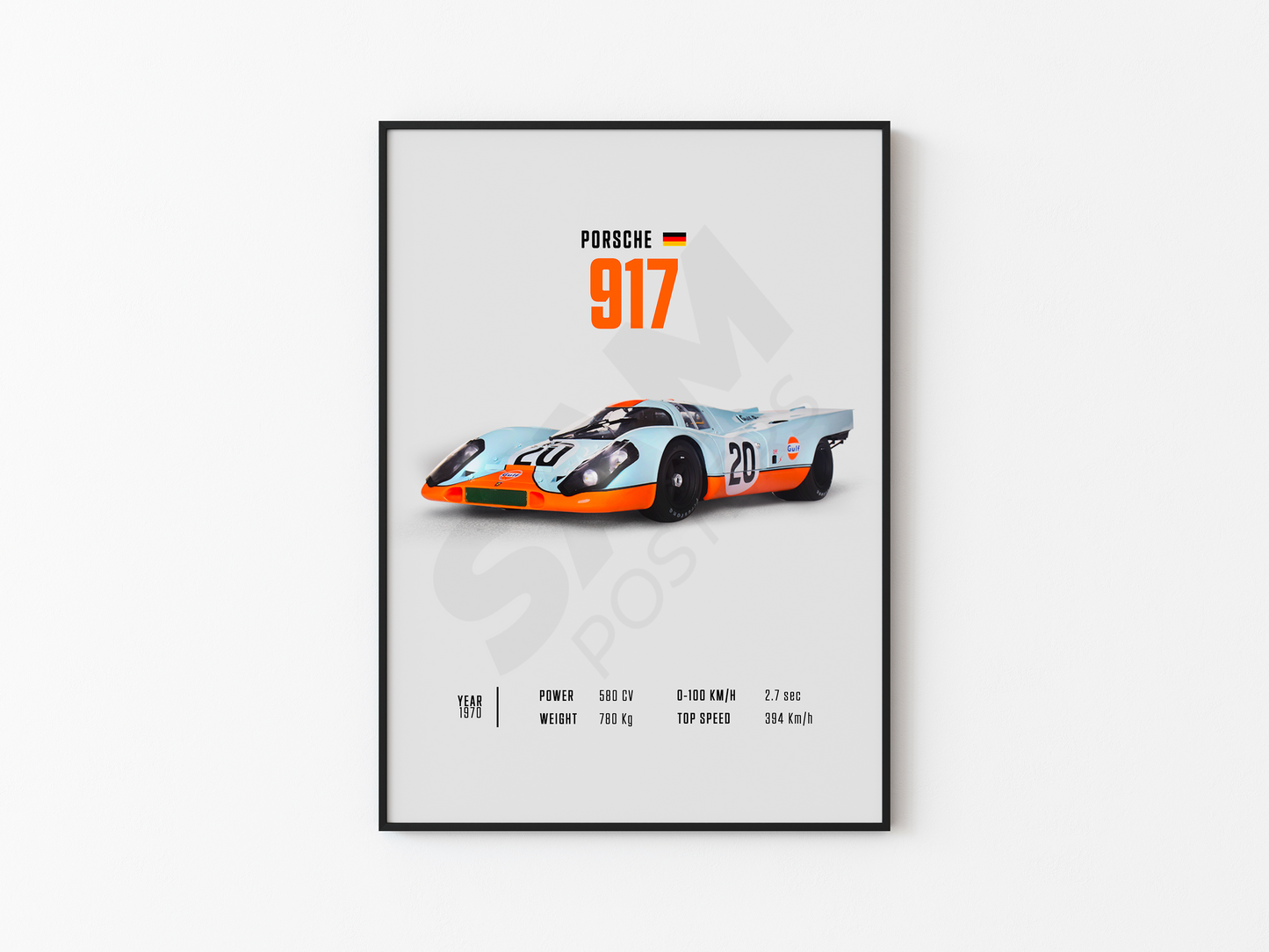 Porsche 917 Poster