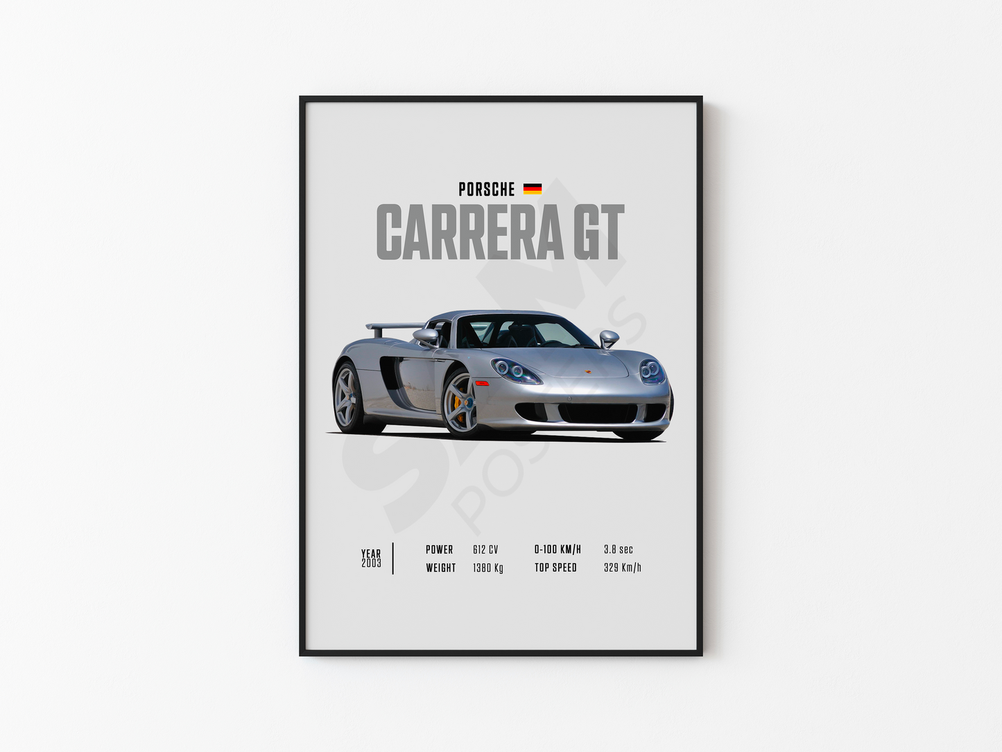 Porsche Carrera GT Poster