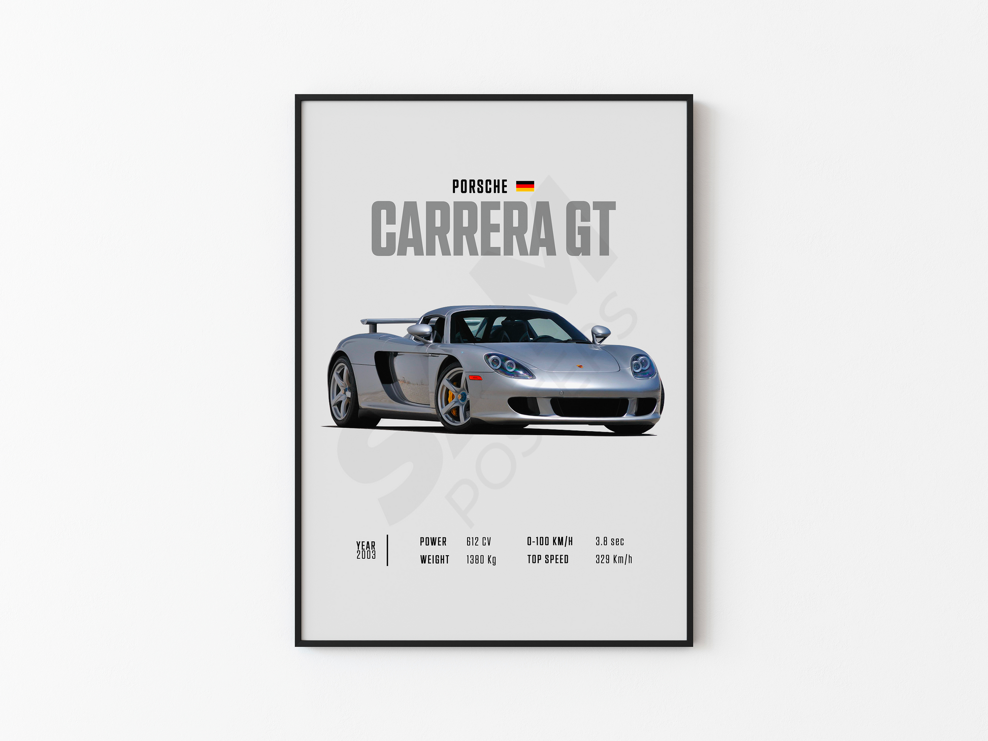 Porsche Carrera GT Poster