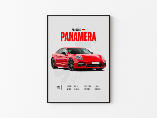 Porsche Panamera Poster