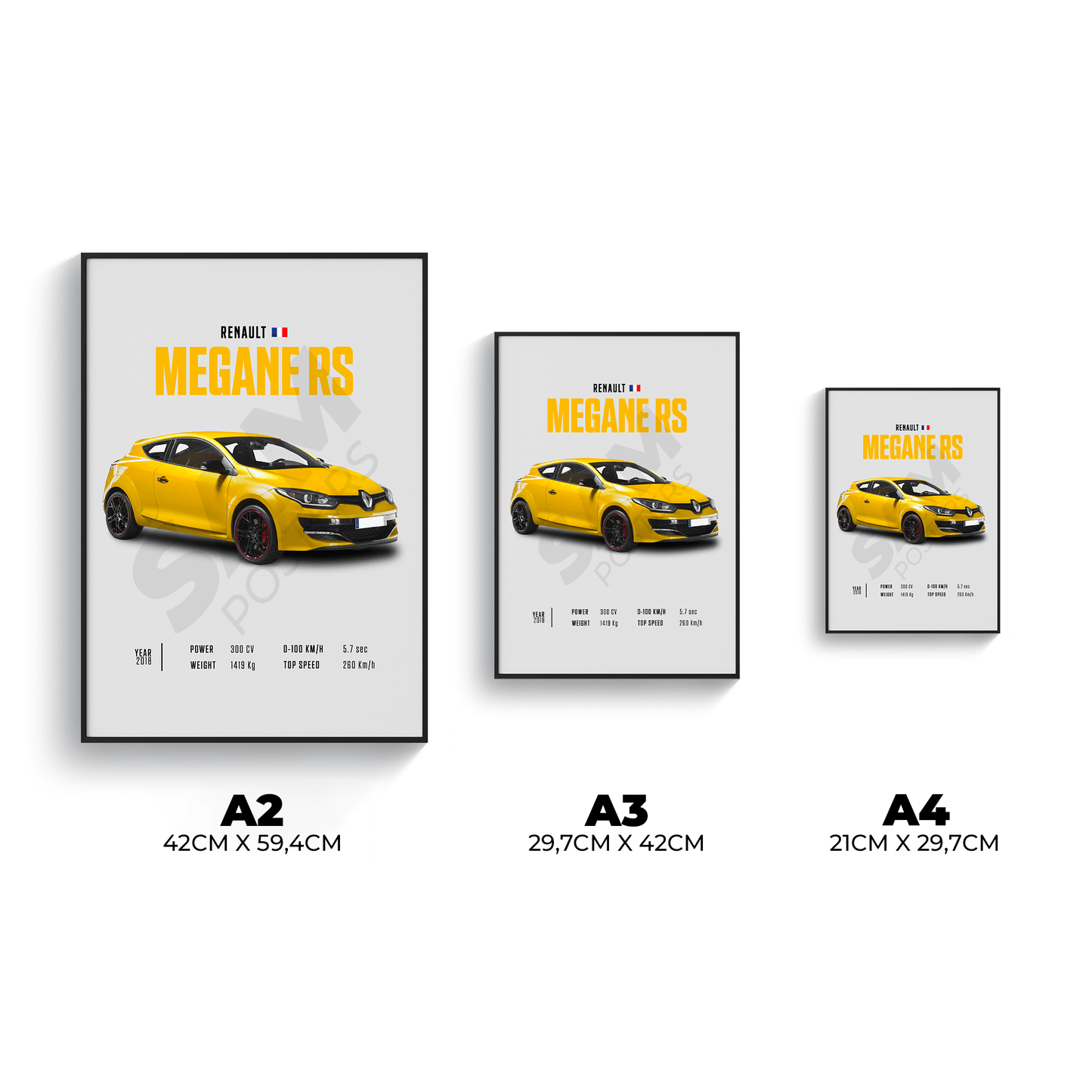 Renault Megane RS Poster