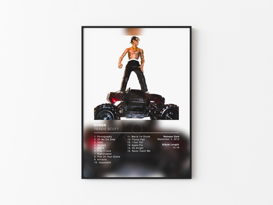 Rodeo Travis Scott Poster