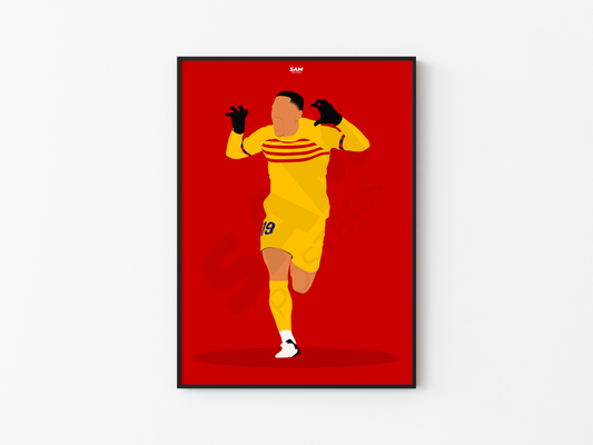 Vitor Roque FC Barcelona Poster