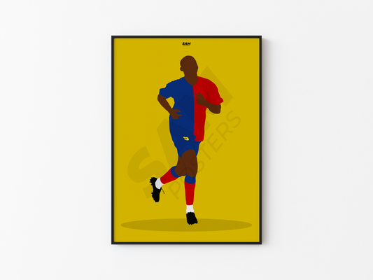 Samuel Eto'o FC Barcelona Poster