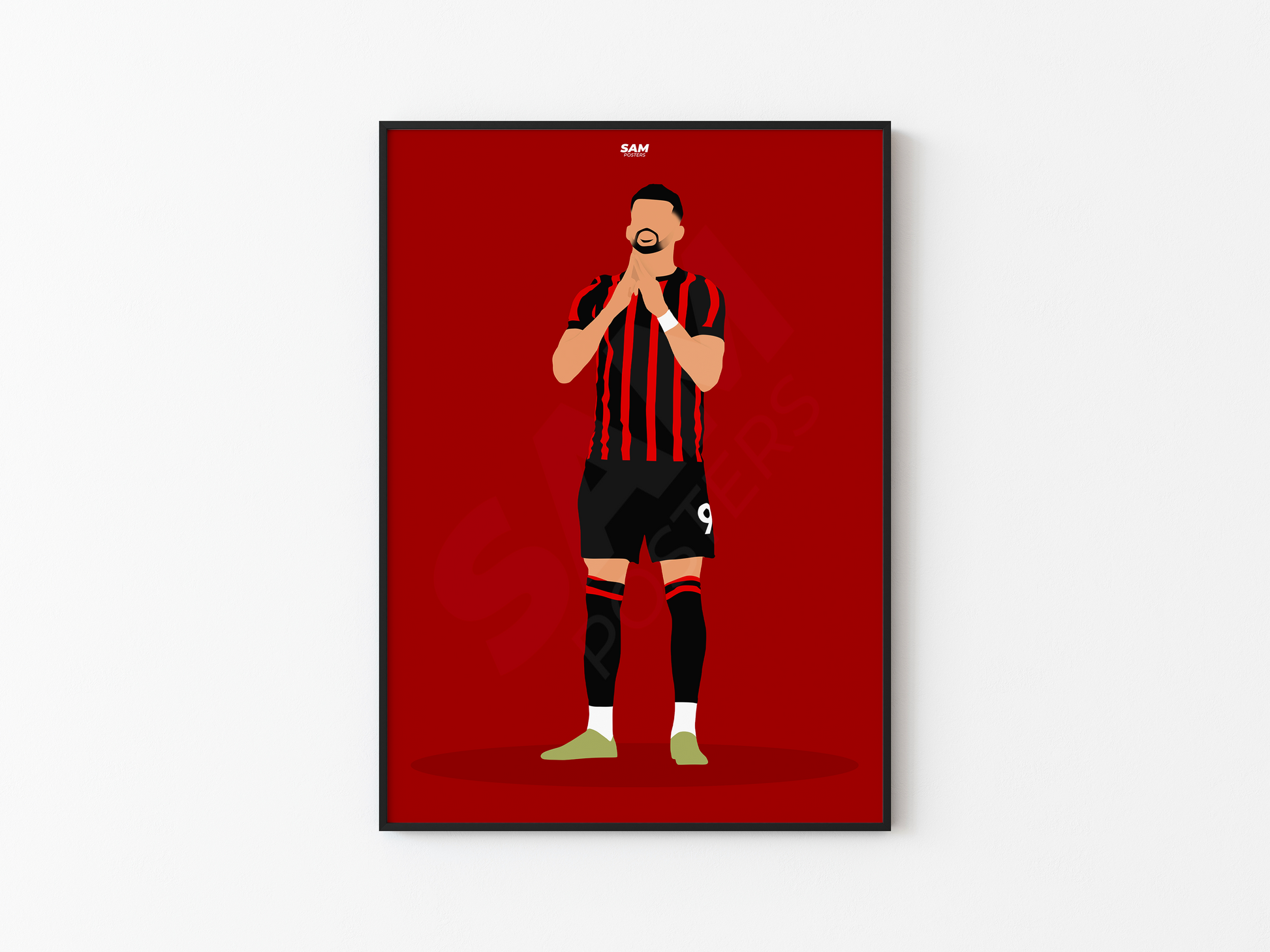 Dominic Solanke Bournemouth Poster