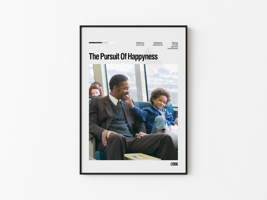 The Pursuit Of Happyness Poster
