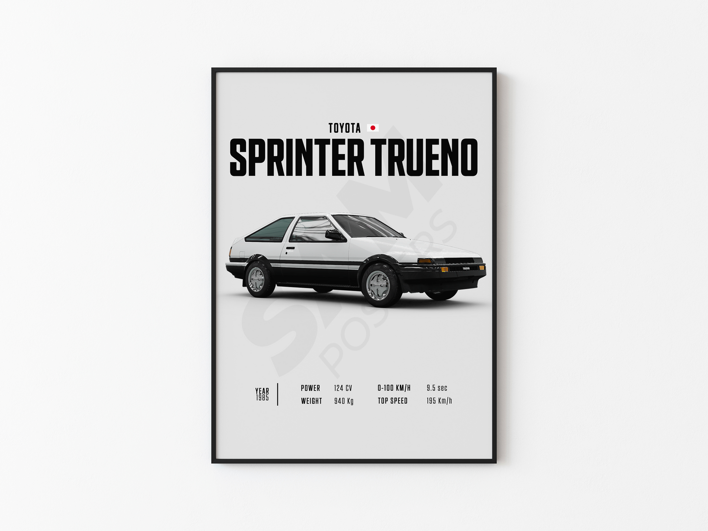 Toyota Sprinter Trueno Poster