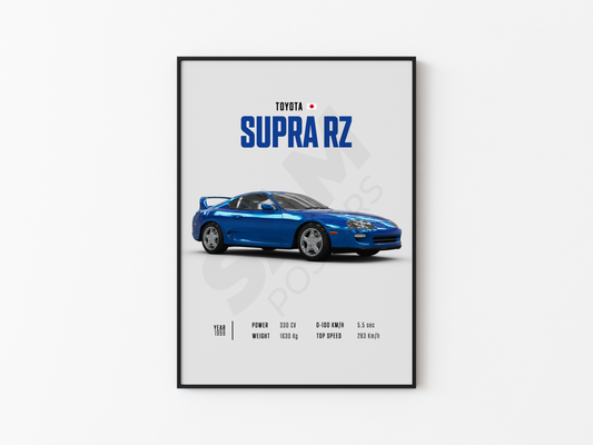 Toyota Supra RZ Poster