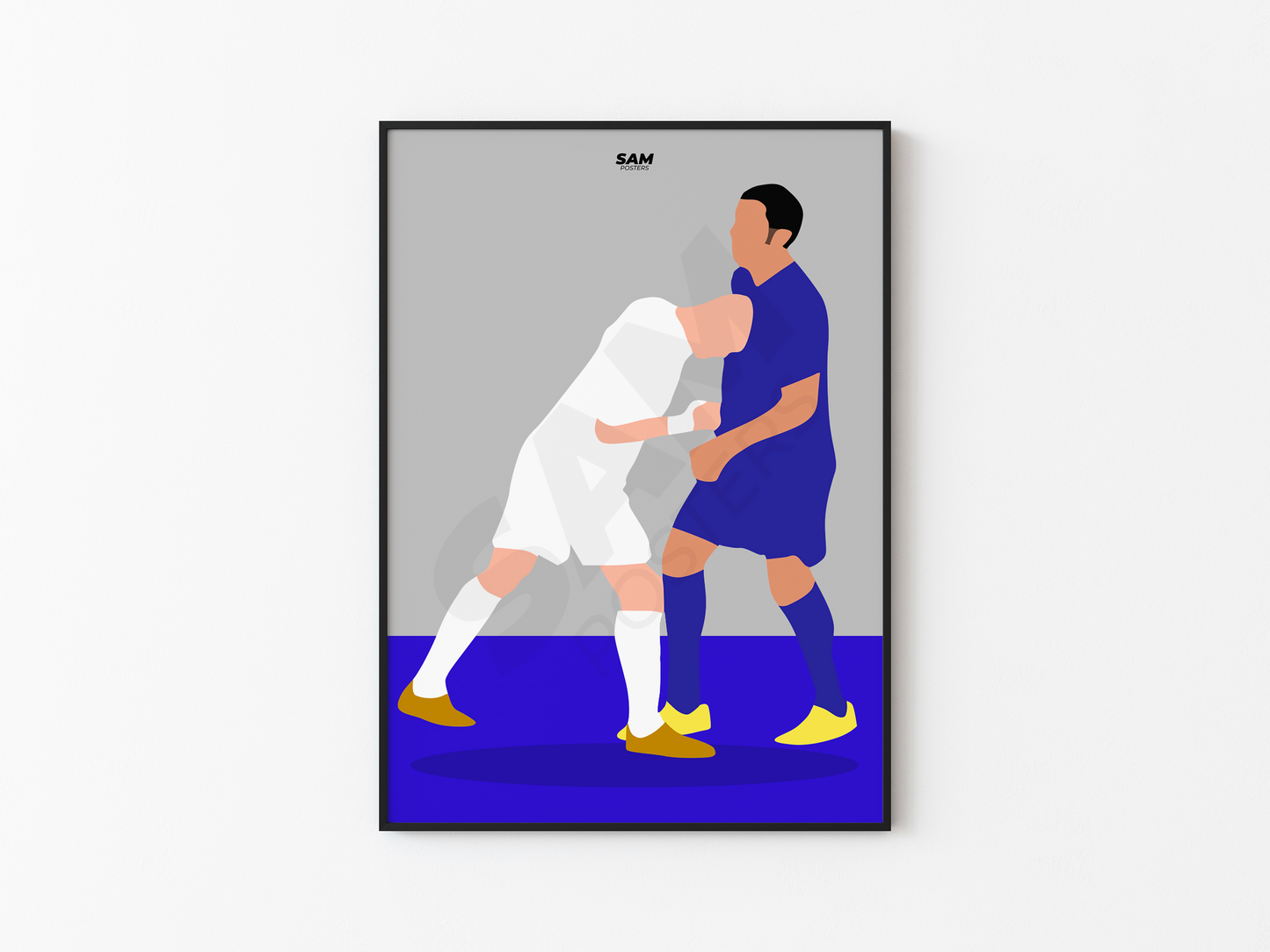 Coup de boule Zidane VS Materazzi Poster
