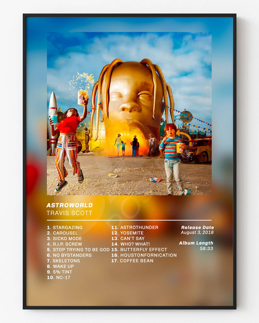 Astroworld Travis Scott Poster